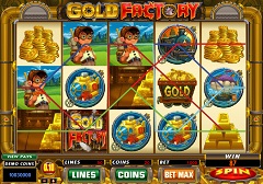 Aranygyáras játékgép